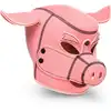 Master Series Swine - Pig Neoprene Hood. Maska fantasy roleplay w kształcie łba świni, wytrzymały neopren, uwolnij swoją wewnętrzną świnię
