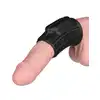 LoveToy - Ridge Knights Ring Vibrating Penis Sleeve. Nakładka na penisa z funkcją wibracji, stymulujące żłobienia i wzmocnienie erekcji