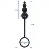 ToyJoy - Manpower Anal Plug &amp; Cock Ring. Wszechstronny silikonowy buttplug, stymulacja prostaty, mocne erekcje