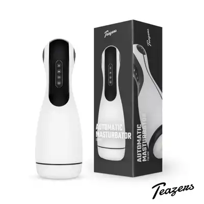 Teazers - Automatic Masturbator. Innowacyjny męski masturbator, luksusowa stymulacja z czterema trybami przyjemności