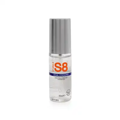 S8 - Anal Cooling Personal Waterbased Lubricant 50ml. Chłodzący lubrykant analny na bazie wody, dodaj odrobinę dreszczyku
