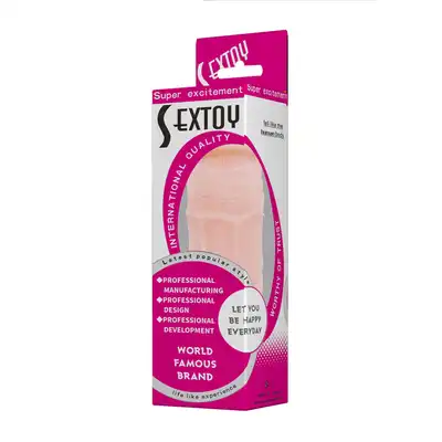 Baile - SEXTOY Bendable 1. Elastyczne dildo z realistycznym trzonem i zaokrągloną główką