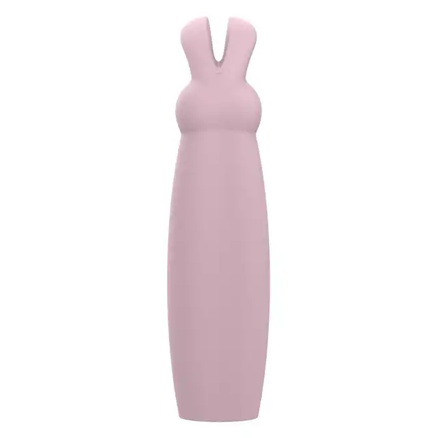 Nude - Hazel Rabbit Massager. Niewielki wibrator z króliczymi uszkami do stymulacji łechtaczki z 10 wibracjami i 3 prędkościami