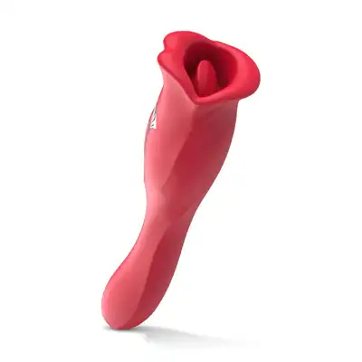 Teazers - Vibrator with Licking Clitoris Stimulator. Wibrator o dwóch końcówkach, idealna stymulacja łechtaczki i punktu G
