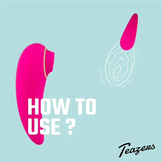Teazers - Tapping Clitoris Stimulator. Wibrator łechtaczkowy z technologią pulsującą, precyzyjna stymulacja łechtaczki dla intensywnych orgazmów