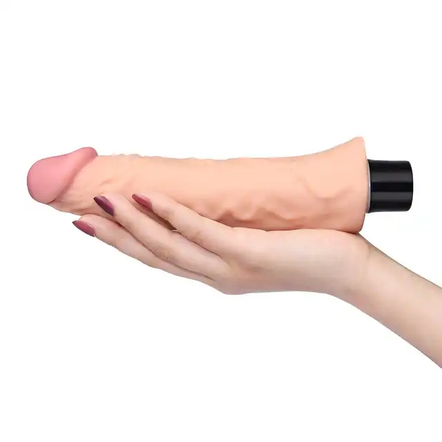 LoveToy - Real Softee 8". Realistyczny wibrator z 10 trybami wibracji. 