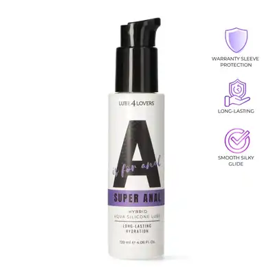 Lube4Lovers - A is for Super Anal. Hybrydowy lubrykant analny premium stworzony z myślą o maksymalnym komforcie i długotrwałym poślizgu
