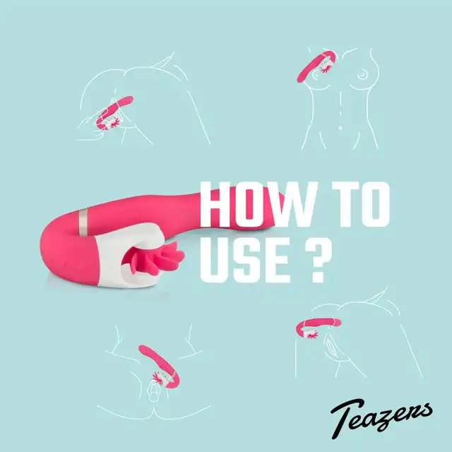 Teazers - Dave Vibrator. Wielofunkcyjny wibrator do podwójnej stymulacji, potężne doznania w Twoich rękach