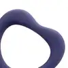 Loveline - Heart Cockring Set Violet Storm. Zestaw dwóch pierścieni erekcyjnych w kształcie serca