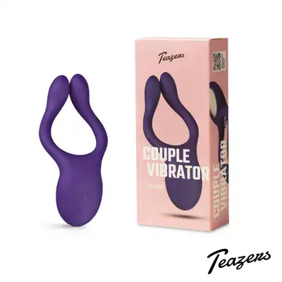 Teazers - Couples Vibrator. Wielofunkcyjny wibrator dla par, wyjątkowy kształt, idealny dla wspólnej przyjemności