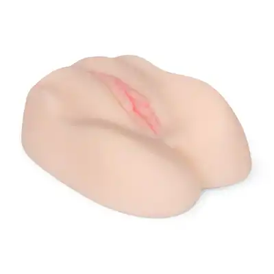 Friend With Benefits - Ellen Rogers Masturbator with Bullet Vibrator. Wibrujący masturbator w kształcie pochwy, intensywna stymulacja z dwoma otworami