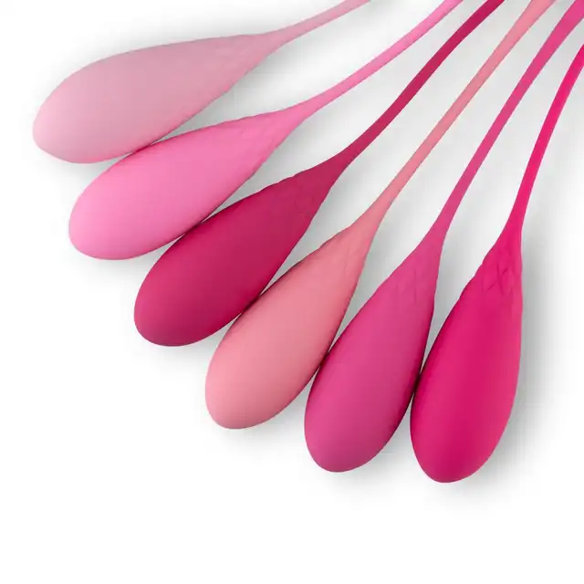 Teazers - Kegel Balls Set 6 Pcs. Zestaw progresowy kulek kegla, 6 sztuk, doskonały trening mięśni dna miednicy