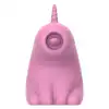 Engily Ross - Cupcake. Uroczy stymulator łechtaczki z ruchomym językiem, różowa zabawa pełna niezrównanej przyjemności