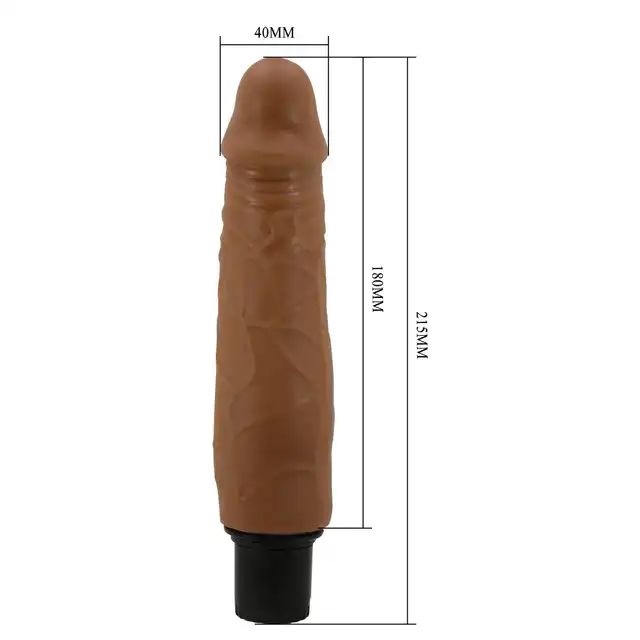 Baile - Waldorf. Realistyczne dildo z funkcją wibracji, które wnosi nowy wymiar intensywnych doznań.