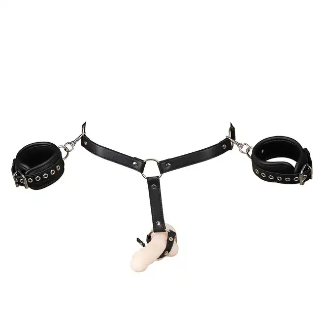 Erospace - Wild Play Male Bondage Set. Zestaw do krępowania dla mężczyzn, pełna kontrola i intensywne doznania