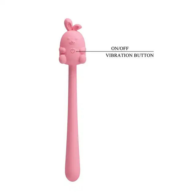 Pretty Love - Cute Bunny. Uroczy masażer z 7 trybami wibracji łączący subtelność designu z intensywną stymulacją
