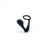 B-Vibe - Ringer Cock Ring and Plug. Ring ze stymulacją prostaty, wodoodporny