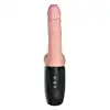 Pipedream - King Cock Plus 6.5 Inch Thrusting Cock With Balls. Głębokie ruchy posuwiste, przyjemne podgrzewanie do temperatury ciała oraz potężne wibracje