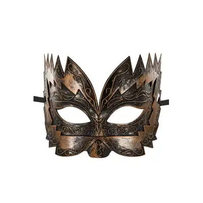 Concorde -Don Giovanni. Stylowa miedziana maska maskaradowa