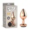 Matrix Mont -Evil Rose Anal Plug. Czerń, elegancja i delikatna stymulacja w rozmiarze M.
