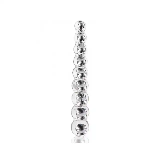 ToyJoy Frozen Fountain - Eleganckie, szklane dildo, które łączy estetykę z intensywną stymulacją!