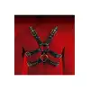 Virgite - Man Bondage Body Harness Mod. 6 Black. Elegancki harness, który zapewnia pełną kontrolę i niezrównaną intensyfikację doznań.