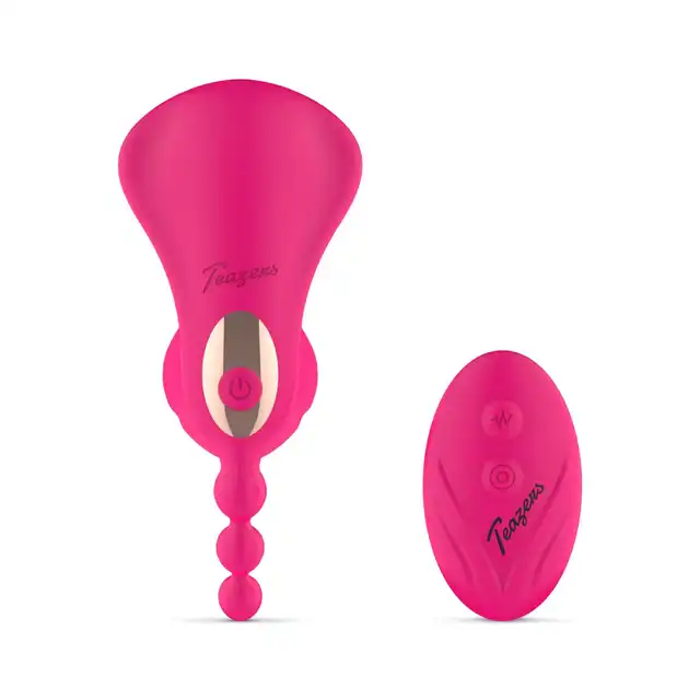 Teazers - Wearable Vibrator with Remote. Wyjątkowy wibrator do potrójnej stymulacji, eksploracja przyjemności na nowym poziomie
