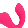 Teazers - Strapless Strap On Vibrator Pink. Wibrujący strapon bez uprzężowy, intensywna stymulacja łechtaczki, punktu G i strefy analnej w jednym