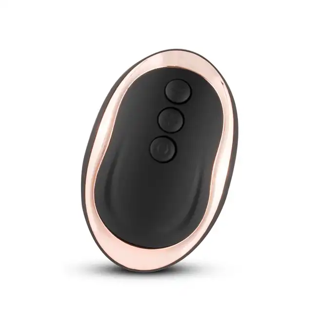 Teazers - Ribbed Vibrating Egg With Remote Control. Żebrowane wibrujące jajeczko z pilotem, pełna kontrola i komfort