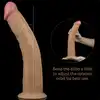 LoveToy - Nature Cock 10 Inch Dual Layered. Dwuwarstwowy, realistyczny wibrator z 10 trybami wibracji i obrotów