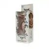 B-Series - Pearl Gold Plug Clear M. Plug analny ze stali nierdzewnej z eleganckim diamencikiem w rozmiarze M