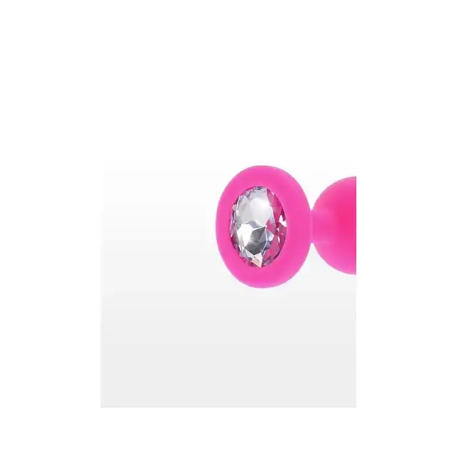 ToyJoy - Diamond Booty Jewell Small. Różowy korek analny, przyozdobiony kryształkiem. Nadaj swojej przyjemności luksusu!