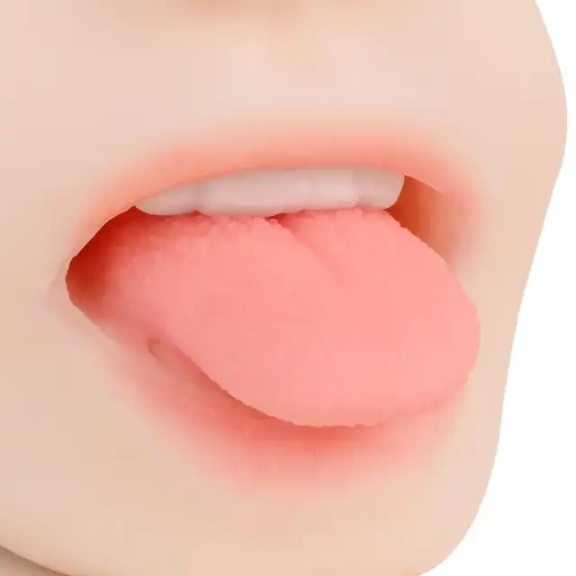 Friend With Benefits - Lily Brooks Masturbator. Realistyczny dwustronny masturbator męski, stymulacja ustami i pochwą