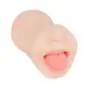 Friend With Benefits - Lily Brooks Masturbator. Realistyczny dwustronny masturbator męski, stymulacja ustami i pochwą