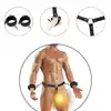 Erospace - Wild Play Male Bondage Set. Zestaw do krępowania dla mężczyzn, pełna kontrola i intensywne doznania