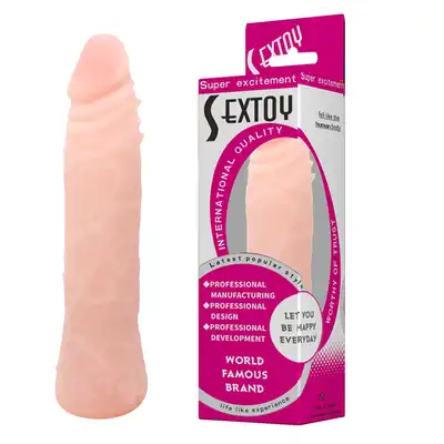 Baile - SEXTOY Bendable. Elastyczne dildo z realistycznym kształtem i teksturą