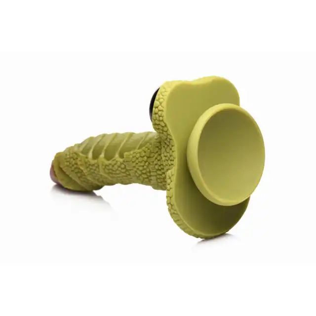 Creature Cocks - Scaled Swamp Monster Dildo. Dildo w kształcie łuskowanego potwora z bagien, fantazyjny design i intensywna stymulacja