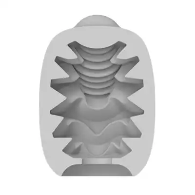 VIBEGGS - Candy Curves Vibrating Masturbation Sleeve. Wibrujący rękaw do masturbacji z pysznymi krągłościami, które rozpieszczają