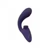 Vive Gen - Triple Motor G-Spot Vibrator with Pulse Wave and Vibrating Bristles - Purple