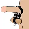 Erospace - Wild Play Cock and Balls Strap C20. Regulowana opaska zaciskowa na penisa i jądra, intensyfikuj doznania