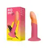 Romp - Dizi. Dildo o 18 centymetrowym zakrzywionym trzonie do masażu punktów P i G, stwórz z niego wibrator i strapon