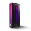 Rocks Off - Glo-Girl Wand Purple. Mini wand o potężnych wibracjach, doskonały do wspólnego użytku.