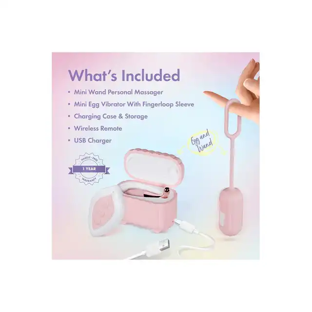 Blush - Play with me Wanderlust Pink. Niesamowity zestaw dwa miniwibratory, precyzyjny mini wand i bezprzewodowe jajeczko sterowane pilotem!