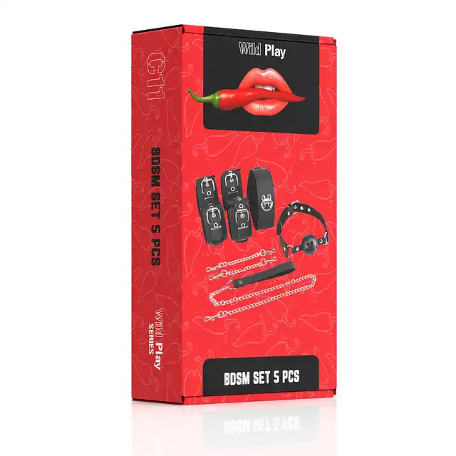Erospace - Wild Play BDSM Set. Kompletny zestaw BDSM, odkryj nowy wymiar kontroli i przyjemności