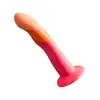 Romp - Dizi. Dildo o 18 centymetrowym zakrzywionym trzonie do masażu punktów P i G, stwórz z niego wibrator i strapon