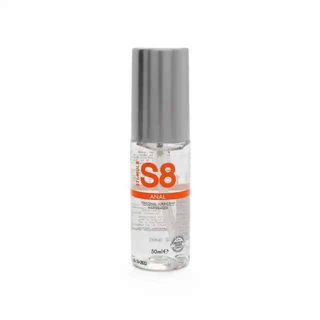 S8 - Anal Personal Waterbased Lubricant 50ml. Analny lubrykant na bazie wody, wysoka jakość i długotrwały poślizg