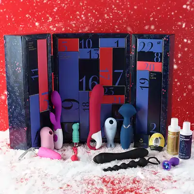 Satisfyer - Premium Erotic Advent Calendar 2024. Luksusowy kalendarz adwentowy z akcesoriami i zabawkami marek premium, limitowana edycja