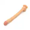 Kiotos - Mega Cox Flesh 05. Mega długie dildo o stymulującej powierzchni i mocnej przyssawce, realistyczne doznania na większą skalę