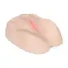 Friend With Benefits - Ellen Rogers Masturbator with Bullet Vibrator. Wibrujący masturbator w kształcie pochwy, intensywna stymulacja z dwoma otworami