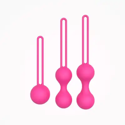 Erospace - Sweet Play Kegel Balls Set. Zestaw kulek Gejszy – skuteczny trening mięśni Kegla dla zdrowia i przyjemności